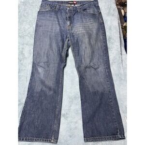 Tony Hawk Jeans 34x30 Y2K Wide‎ Leg Skateboarding Blue Denim